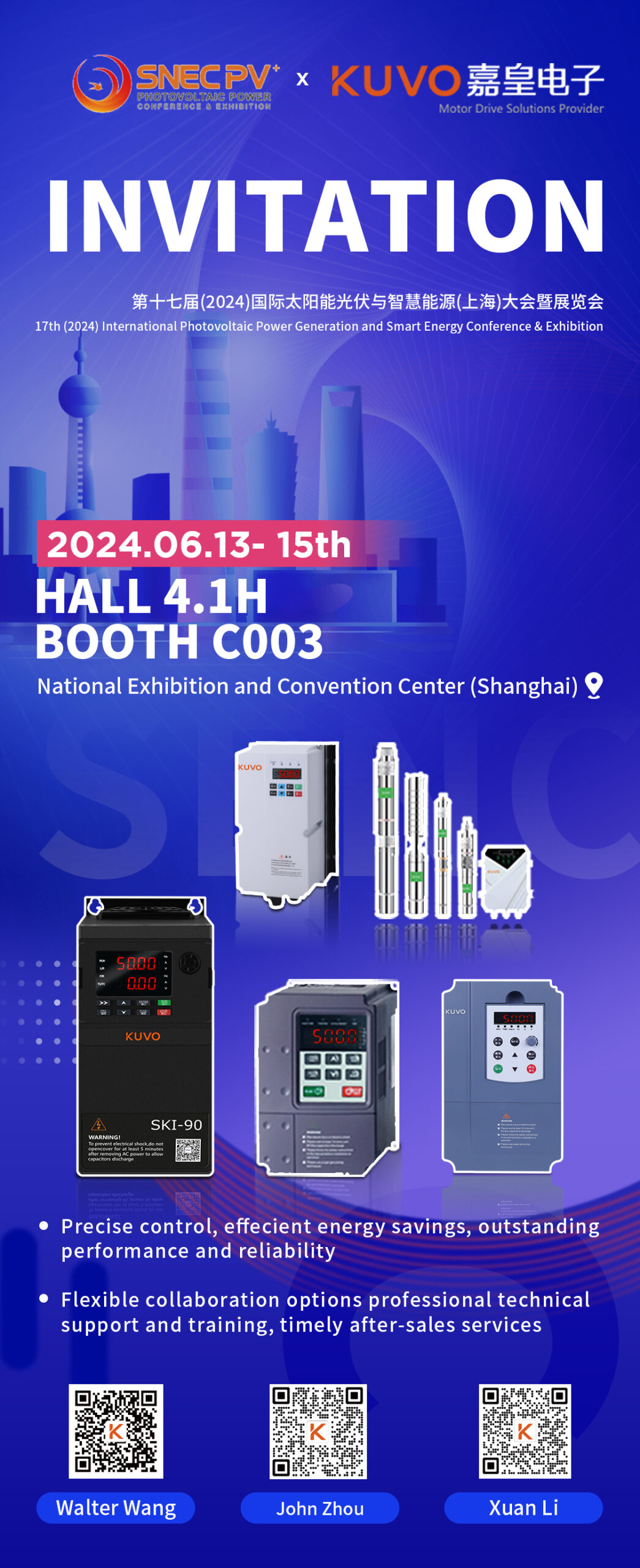 Shanghai Exhibition-2024.6.13-15th - VFD|Motor Drive Speed Control ...